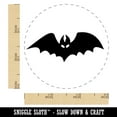 thumbnail image 2 of Bat Halloween Self-Inking Rubber Stamp Ink Stamper - Brown Ink - Small 3/4 Inch, 2 of 7