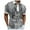 Grey, variant on Short Sleeve Polo Shirts For Men Mens School Uniform Short Sleeve Polo Shirt