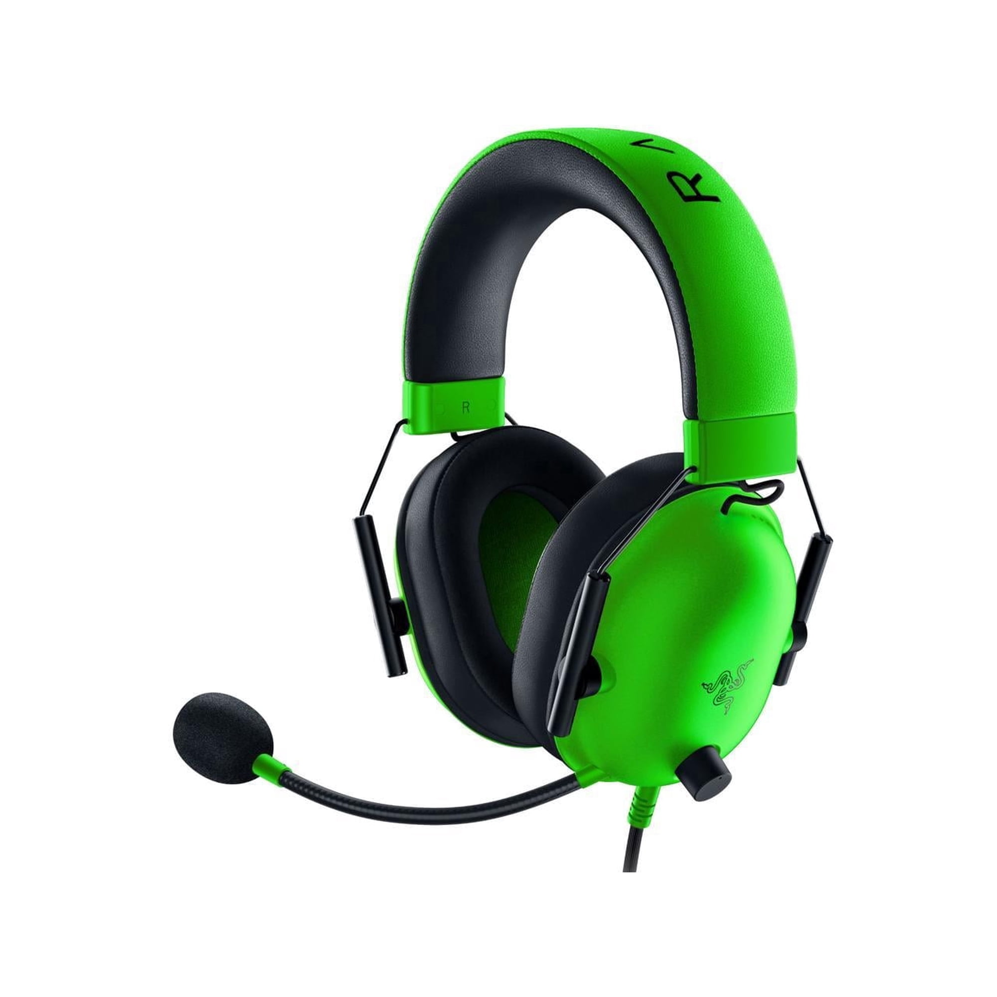 Razer BlackShark V2 X Gaming Headset: 7.1 Surround Sound - 50mm Drivers - Memory Foam Cushion - for PC, PS4, PS5, Switch, Xbox One, Xbox Series X|S, Mobile - 3.5mm Audio Jack – Green