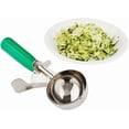 thumbnail image 1 of Met Lux Ounce Portion Scoop Durable Disher Scoop - Thumb Trigger Orange Stainless Steel Ice Cream Disher for Portion Control for Ice Cream Mashed Potato and Cookie Batter, 1 of 4