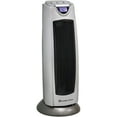 thumbnail image 2 of Comfort Zone Portable 1500W Ceramic Oscillating Digital Tower Space Heater, 2 of 7