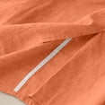 thumbnail image 7 of ZGRBOU Cotton Linen Maxi Skirts for Women with Pockets High Waist A-Line Split Midi Long Skirt Casual Beach Party Holiday Skirt, 7 of 7