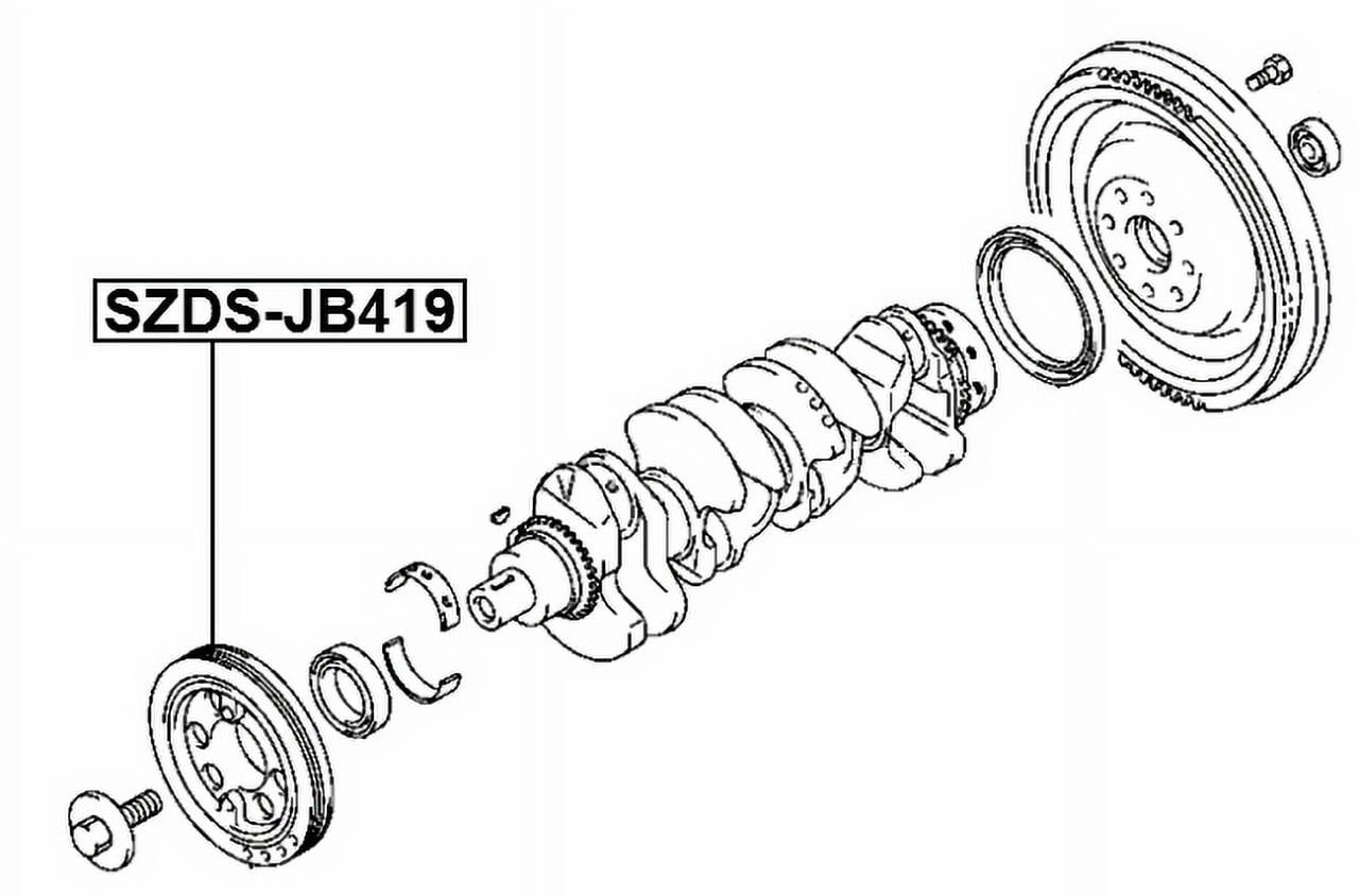 がぶ Amazon.com: GM Parts 12697769 Crankshaft Balancer : Automotive