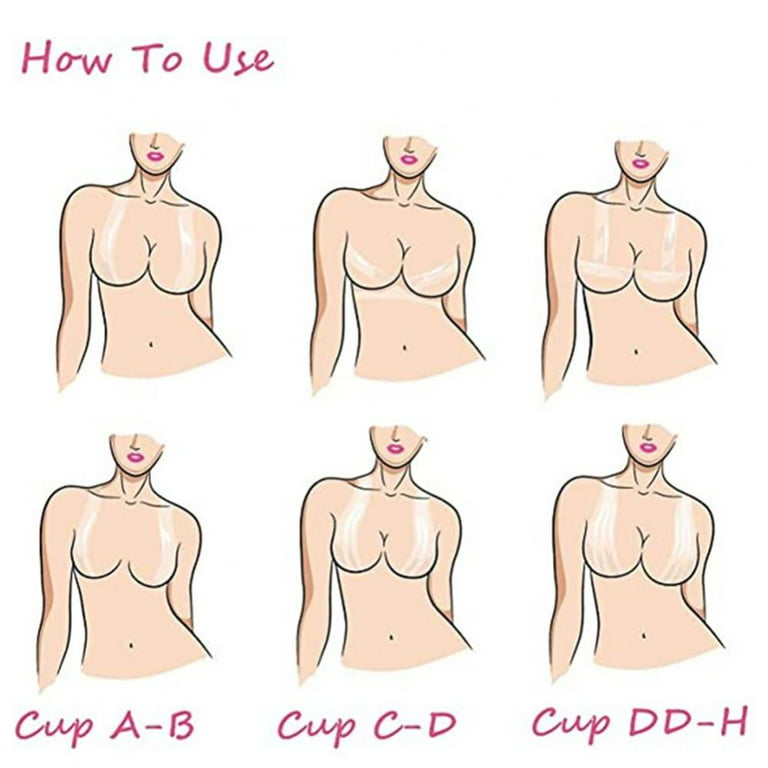 Transparent Breast Lift Tape, Fashion Medical Athletic Body Boop Push Up  bob Tape Invisible boobtape Bra for Big Breas and Women Dresses or Clothes