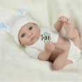 thumbnail image 5 of Reborn Newborn Baby Reallike Doll Handmade Lifelike Silicone, realistic baby doll, 5 of 5