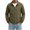Army Green, variant on Mens Light Jackets Casual Stylish Windbreakers for Men Light Track Jacket Laydown Collar Fall Golf Coats