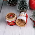 thumbnail image 3 of Poupes Gigognes De Nol,5 Pices En Bois Pre Nol Matryoshka, 3 of 5