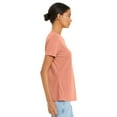 thumbnail image 3 of Ladies' Relaxed Heather CVC Short-Sleeve T-Shirt - HEATHER SUNSET - 2XL, 3 of 3