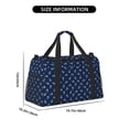 thumbnail image 3 of Balery Nautical Themed Simple Anchors Bolsa de Gimnasio para Mujeres, Bolsa de Viaje con Bolsillo Húmedo, Bolsa de Fin de Semana para Mujeres, Bolsa de Viaje Resistente al Agua, 3 of 7