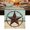 Bronze, variant on Texas Star Western Table Runner 72 Inches Long, Vintage Teal Brown Wooden Farmhouse Kitchen Coffee Dining Table Decoration for Home Party Birthday Wedding Home Decor 13x72 Inches