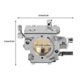 thumbnail image 3 of WB-37 carburetor For Walbro Carburetor 150cc-200cc Paramotor Engine Model Airplane WB-37-1 Garden Lawn Mower Trimmer Tools, 3 of 5