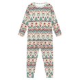 thumbnail image 5 of DISNIMO Cute Christmas Tree Pajamas for Girls Pj Sets Size 3-4 Pajama Set 2 Pack Long Sleeve Pajamas Kids Fall Pjs Kids Girls Kids Sleepwear Girls Crewneck Pj Set Kids, 5 of 7