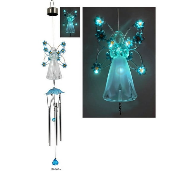 XGFHYJEH Wind Chimes, Wind Chimes Clearance, Wind Chimes for Outside, Wind Chimes Solar, Led Wind Chimes, Wind Chimes Clearance under $5 Outdoor, Angel Wind Chimes