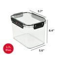 thumbnail image 5 of SharpChef 3Pc Airtight Food Storage Container with Easy locking lids, Date Indicator, Leakproof, Kitchen Pantry Organization and Storage, BPA-Free, 5 of 7