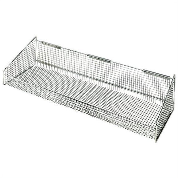 Quantum Storage 1035HBC Panier Suspendu pour Unités de Système de Cloison en Fil Métallique, 10 x 35.5 x 7.5 Po.
