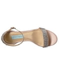 thumbnail image 4 of Blue by Betsey Johnson Women's SB-MARI Heeled Sandal 11 Wide Champagne, 4 of 6