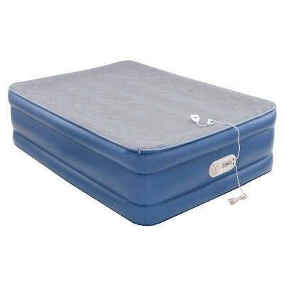 AeroBed Quilted Foam Topper Double High Full Air Mattress ...