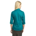 thumbnail image 2 of DISCONTINUED Port Authority ® Ladies 3/4-Sleeve Blouse. L6290, 2 of 2