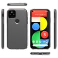 thumbnail image 5 of CoverON for Google Pixel 5a Phone Case, FlexGuard Series Soft Flexible Slim Lightweight Fit TPU Minimal Cover, Clear, 5 of 8