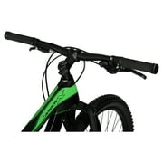 Hyper Bicycles 29 Carbon Fiber Mountain Bike, Adults Ages 13+, Black/Green