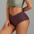 thumbnail image 4 of V Cut Panties for Women Seamless Ice Silk Underwear No Show Soft Stretch, 4 of 4