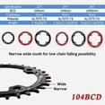 thumbnail image 2 of 32T 34T 36T 38T 40T 42T MTB Bike Bicycle Narrow ChainWheel Cycling Spare Parts, 2 of 7
