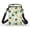 Banana Monstera Leaf Art Theme, variant on FUIALDOLG Christmas Cellphone Crossbody Bags with Min Pin Dog Pattern, Lightweight Portable Polyester Purse for Travel Running and Casual Daily Use