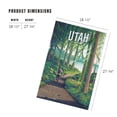 thumbnail image 5 of Lantern Press 1000 Piece Jigsaw Puzzle, Utah, Walk in the Woods, Day Hike, 5 of 5