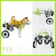 thumbnail image 2 of Dog Wheelchair Pet Wheelchair Back Legs Disabled Puppy Hind Limbs Booster Car Elderly Paralyzed  Assisted Walk Rehabilitation ShopWise Round, 2 of 7