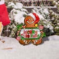 thumbnail image 4 of KAKOWELY Letrero navideño de hombrecito de jengibre para jardín, decoración de exterior, 4 of 5