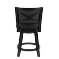 thumbnail image 5 of Boraam Wood Broadmoor Counter Height Swivel Stool in Black Finish, 5 of 5