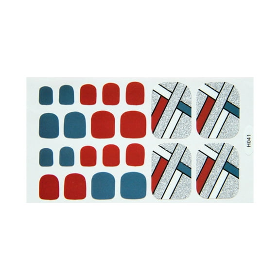 TUTUnaumb Foot Stickers Foot Nail Stickers Waterproof For Female DIY Nail Decoration Art Beauty & Health Makeup On Sale