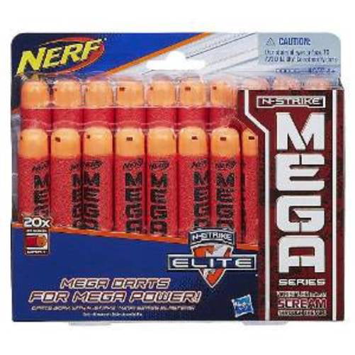 Nerf Elite Mega Dart 20-Pack - Walmart.com