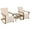 3#: Beige, variant on Harper & Bright Designs Outdoor Convertible Patio Daybed Sofa with Foldable Awning, All Weather PE Rattan Double Lounge Chair Loveseat Sofa with Cup Holders and Storage Boxes for Poolside, Grey