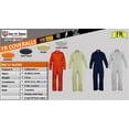thumbnail image 2 of Flame Resistant FR Coverall - 88% C / 12% Nylon, 2 of 3