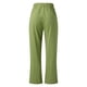 thumbnail image 4 of Pantalones anchos de algodón y lino para mujer: cintura alta elástica, cordón, transpirables, ropa informal para la oficina y la playa, tallas S-XXL, cintura de 66 a 88 cm., 4 of 6