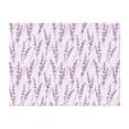 thumbnail image 4 of KLL Lavender Flowers Print Fleece Throw Blanket, Horizontal Fleece Bedding Cute Soft Blankets Comfy Fleece Flannel Plush Home Decor for Couch & Bed -80"x60", 4 of 9
