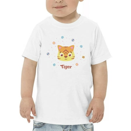 

Cute Baby Tiger Face T-Shirt Toddler -Image by Shutterstock 4 Toddler