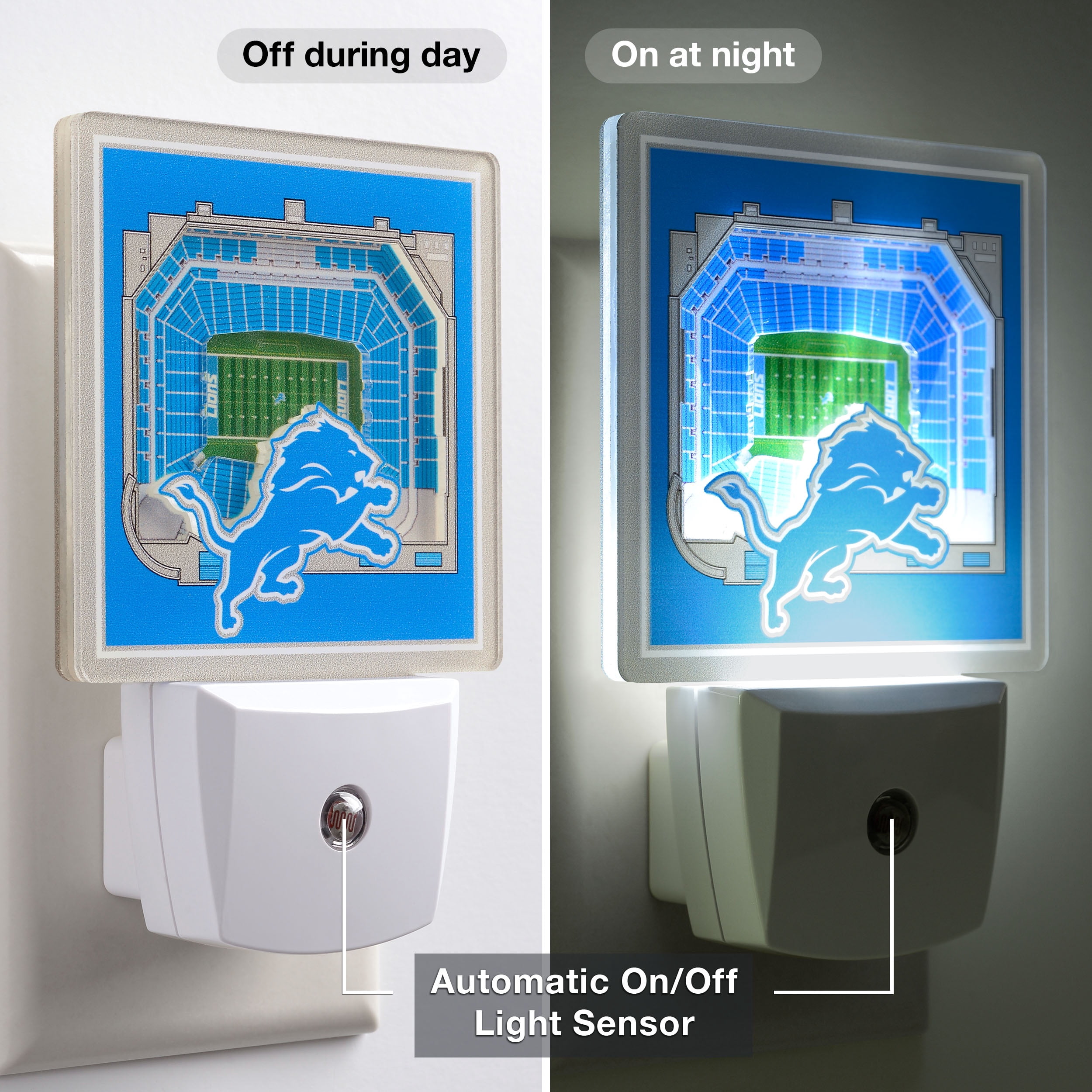 Detroit Lions StadiumView Nite Light