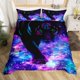 thumbnail image 1 of Juego de cama tamaño completo 3D Animal Print Funda Nórdica Wildlife Duvet Cover Set, 1 of 8