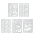 thumbnail image 1 of Plantilla de 5 PCS STENCIL Painting Craft DIY Decorativo - 2 perfecl Plantilla de dibujo, 1 of 8