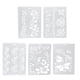 thumbnail image 1 of Plantilla de 5 PCS STENCIL Painting Craft DIY Decorativo - 2 perfecl Plantilla de dibujo, 1 of 8
