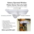 thumbnail image 4 of IQ America Battery-Powered Motion Security Flood Light 1200 Lumen LED WH, 4 of 6