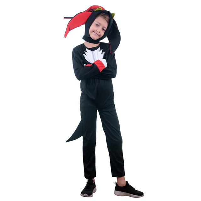 2-9 Años Sonics Black Sonic Shatter Halloween Cosplay Disfraz Infantil