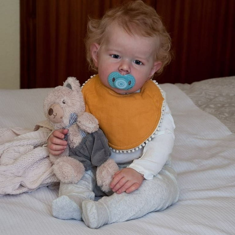 BZDOLL Realistic 70 CM Reborn Baby Big Size Boy Doll With 3D painting Skin and Visible Veins 28 Inch Allive Soft Vinyl Newborn Bebe Cute Play House Toy Child Birthday Gift Walmart