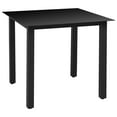 thumbnail image 3 of vidaXL 3 Piece Garden Dining Set Black, 3 of 5