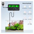 thumbnail image 3 of 7 In 1 Digital Multifunction Humidity Temp ORP TDS EC CF PH Meter Water Quality Purity Tester Device Monitor For Aquarium Pool ,Accurate - BLACK_PLUG-01, 3 of 7
