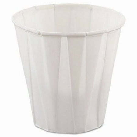 Paper Medical & Dental Treated Cups, 3.5oz, White, 100/Bag, 50 Bags/Carton