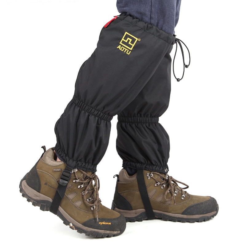 Outdoor Waterproof Leg Warmer Hiking Ski Snow Rocky Mountain High Fleece Gaiters Breathable Nylon Leg Sleeve (1 Pair)... by