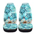 thumbnail image 4 of Binienty Campass Sea Turtle Car Seat Cover Set Non-Slip Auto Front Seat Covers Automobile Seats Protectors Car Accessories for Vehicle Sedan Truck SUV Van, 4 of 8